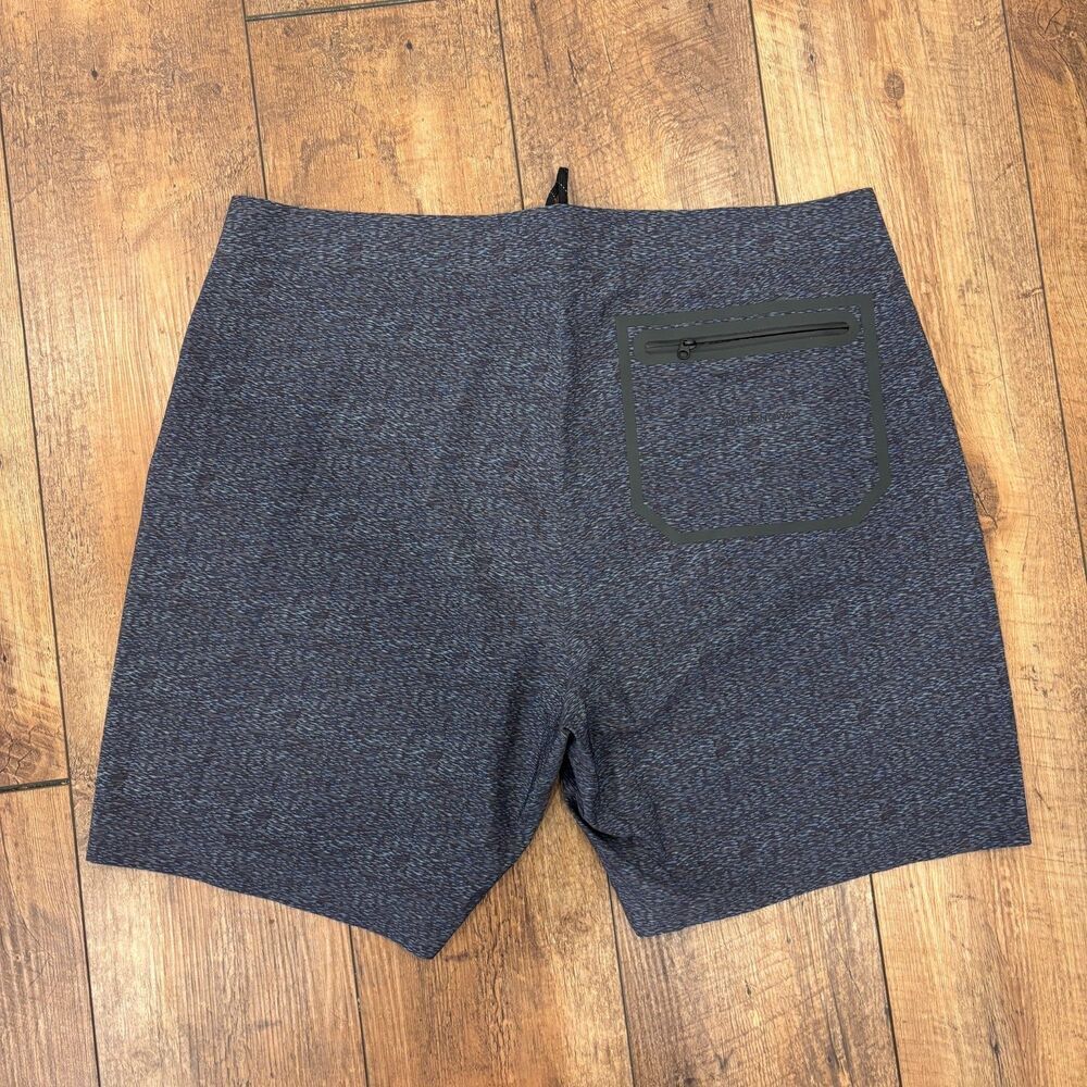 Mens Outerknown Apex Evolution Trunks By Kelly Slater 36 Purple Blue 7.5" Inseam - Picture 3 of 7
